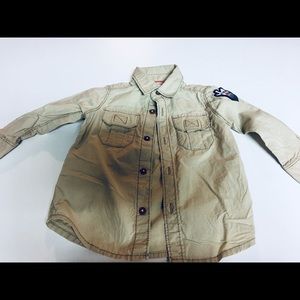 Toddler button down